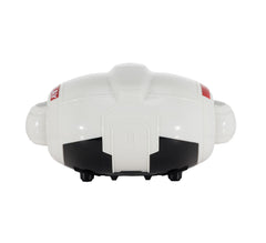 McFarlane T-Craft side profile highlights streamlined silhouette and paneling for collectors.
