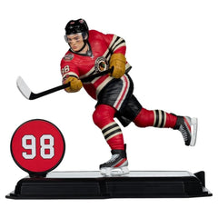 McFarlane's SportsPicks Connor Bedard figure, back detail and precision craftsmanship.