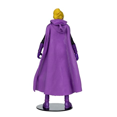 McFarlane Toys Batgirl articulation closeup emphasizes 22 moving parts.