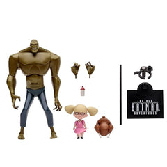 McFarlane Toys Batman Adventures Killer Croc and Baby Doll poseable figure ready for dynamic scenes.
