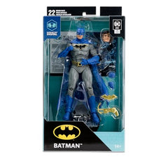 Scalloped cape detail on Batman DC Rebirth figure