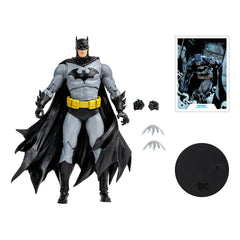 McFarlane Toys Batman Hush 7in figure includes extra hands and batarangs for varied display options
