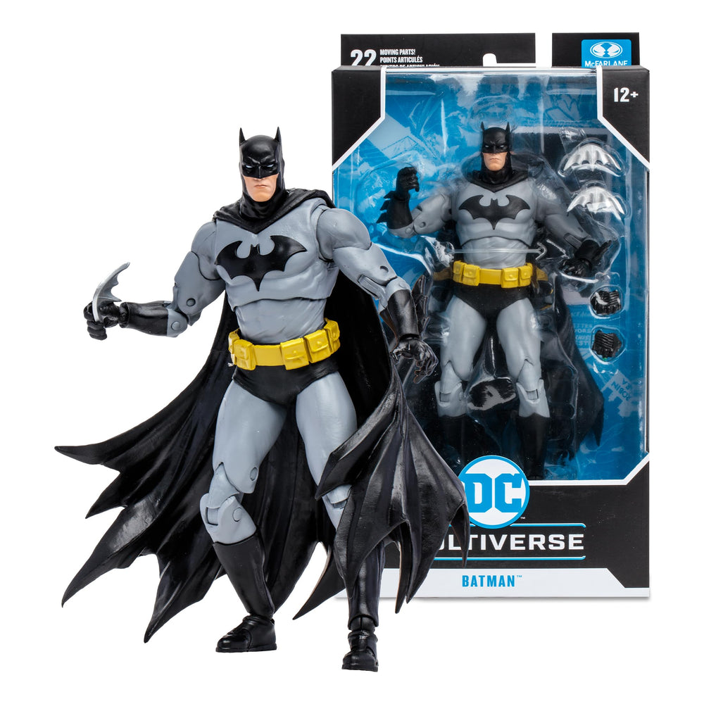 McFarlane Toys Batman Hush 7in figure captures authentic Batman design in front view