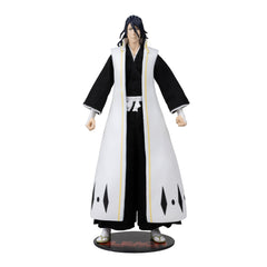 McFarlane Toys Byakuya Kuchiki 7in figure front view for dynamic posing and display.