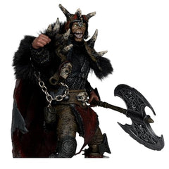 Bloodaxe display base supports stable, museum-worthy presentation