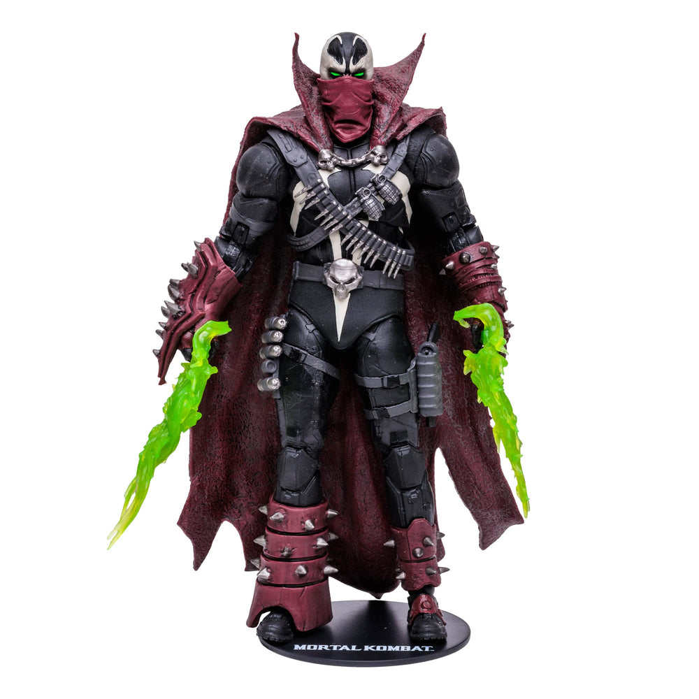 McFarlane Toys Commando Spawn 7in figure showcases dynamic poseability for display and play.