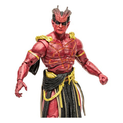 Sabbac megafig head sculpt by McFarlane Toys with menacing expression