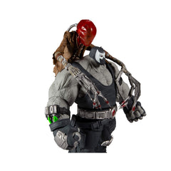 McFarlane Toys Bane build piece 1 shown for later assembly.