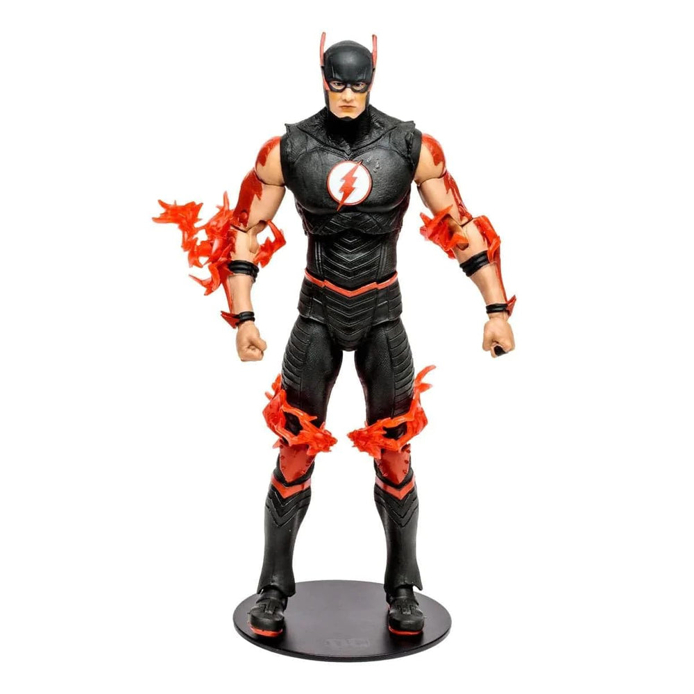 Packaging art card accompaniment for the Barry Allen Speed Metal figure
