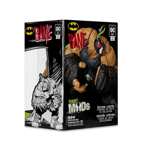 McFarlane Toys DC Direct Bane figure with accessories display-worthy centerpiece