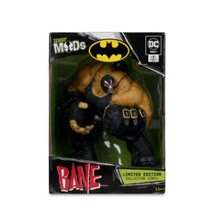 McFarlane Toys DC Direct Bane figure on display stand for stable shelf setup
