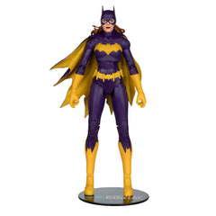 Art card back with Batgirl biography for backstory context