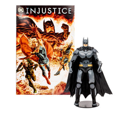 McFarlane Toys Batman 7in figure with detailed sculpt for display and dynamic posing.