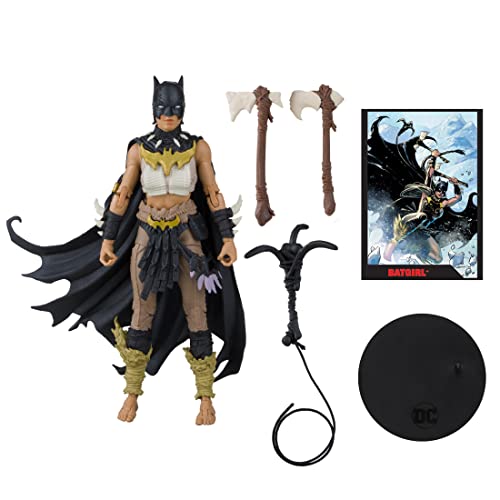 McFarlane Toys Batgirl grappling hook included for dynamic stunts