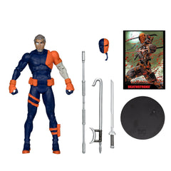 McFarlane Deathstroke extra masked head for alternate look and versatility