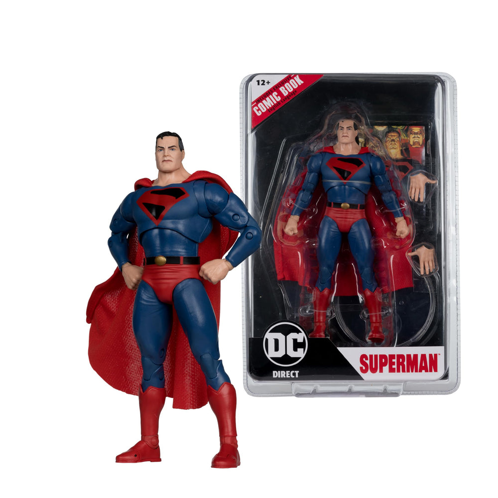 McFarlane Toys DC Direct Page Punchers English comic included with figure.