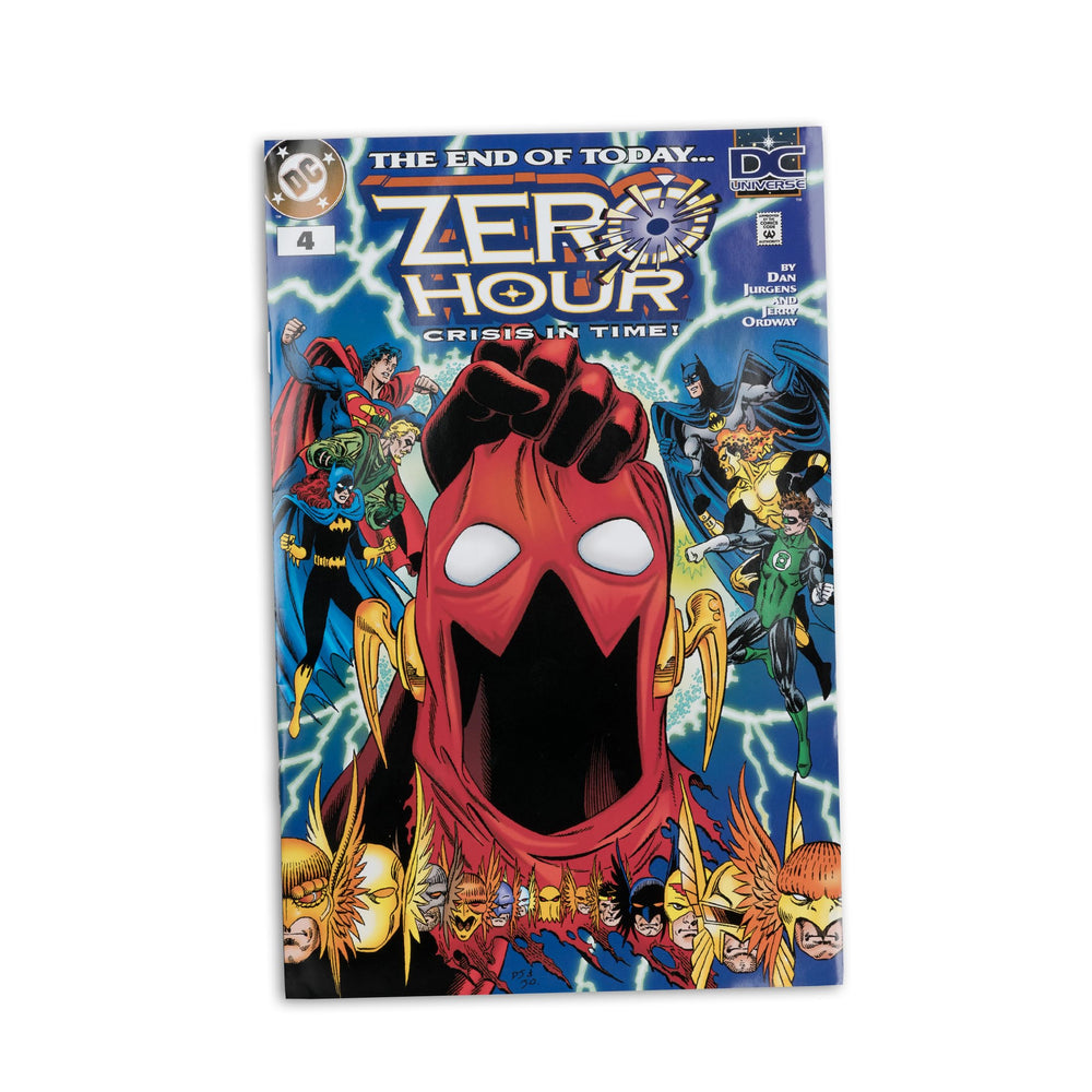 McFarlane Toys DC Direct Page Punchers Superman Zero Hour figure comic card for collection