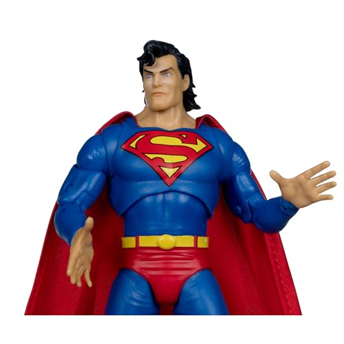 McFarlane Toys DC Direct Page Punchers Superman Zero Hour figure soft cape adds realism display