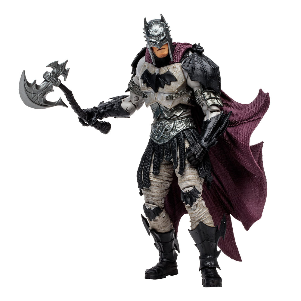 McFarlane Gladiator Batman with battle axe ready for action figures display