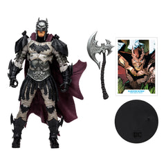 McFarlane Gladiator Batman art card front showcases photography