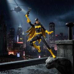 Art card front featuring collectible photography of Batgirl