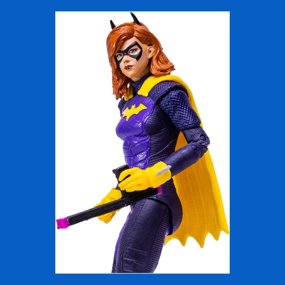 McFarlane Toys Batgirl Gotham Knights 7-inch figure articulation for varied action poses.
