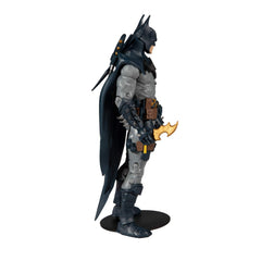 McFarlane Toys Batman 7in figure capturing iconic cape silhouette.