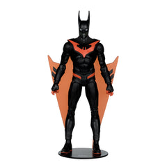 McFarlane Toys Batman Beyond base provides stable shelf posing.