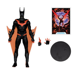 McFarlane Toys Batman Beyond includes extra hands for versatile gestures.