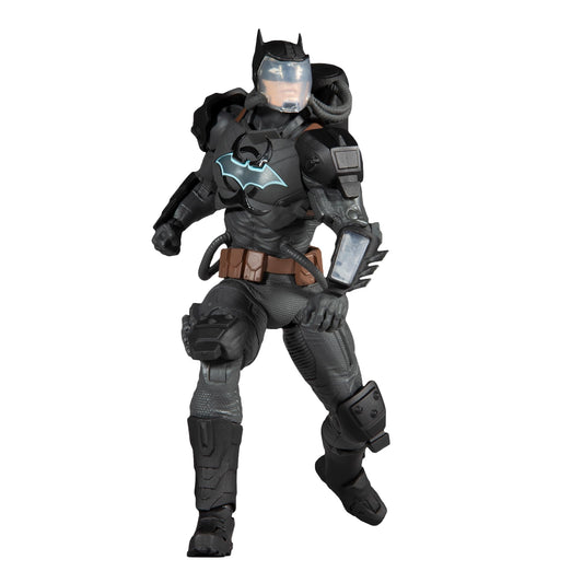 McFarlane Toys DC Multiverse Batman Hazmat 7-Inch figure in dynamic pose for display