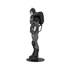 Dynamic pose capture of McFarlane Batman Hazmat figure