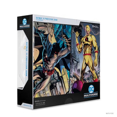 McFarlane Toys Batman vs Professor Zoom Flashpoint display set offers flexible shelf arrangements