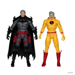 McFarlane Toys Batman vs Professor Zoom Flashpoint environmental base supports dramatic dioramas