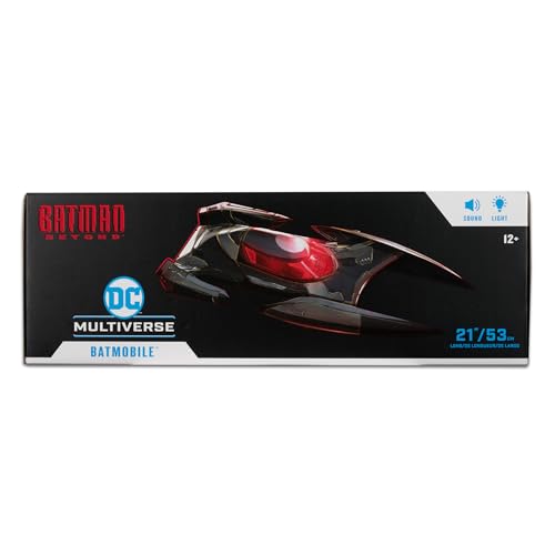 McFarlane Toys Batmobile Beyond collectible status enhances displays