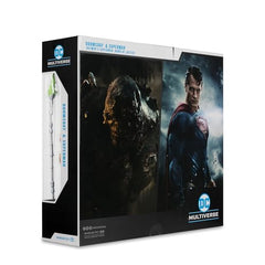 Collectible display option for McFarlane DC Multiverse duo.