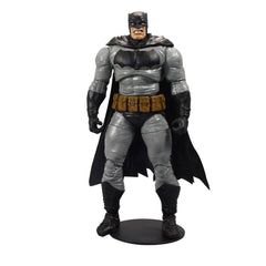McFarlane Toys DC Multiverse Batman figure front view with detailed sculpt for display and poseability.