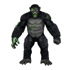 Titano and Flash in a dynamic pose highlight scale contrast