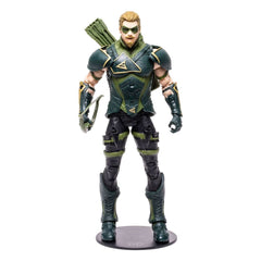 McFarlane Toys Green Arrow 7in figure showcases DC Multiverse detail for collectors.