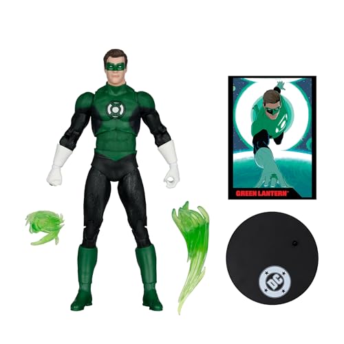 McFarlane Toys Green Lantern Hal Jordan dynamic pose highlights 22 movable joints