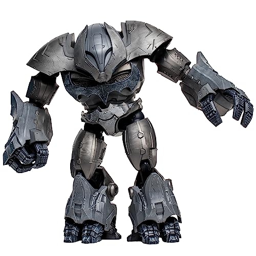 McFarlane Toys Justice Buster art card front highlights collectible artwork for on-shelf display.