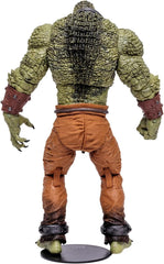 McFarlane Toys DC Multiverse Killer Croc figure on-card art display for shelving.