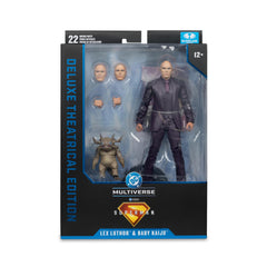 McFarlane Toys Lex Luthor deluxe packaging for display