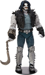 McFarlane Toys Lobo DC Rebirth look detail for collector authenticity
