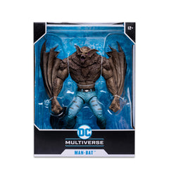 McFarlane Toys Man-Bat mega figure packaging visuals
