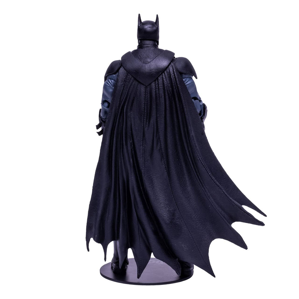 McFarlane Toys Next Batman art card featuring figure photo and bio.
