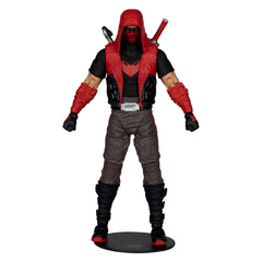 McFarlane Toys DC Multiverse Red Hood crowbar adds action-ready vibe.