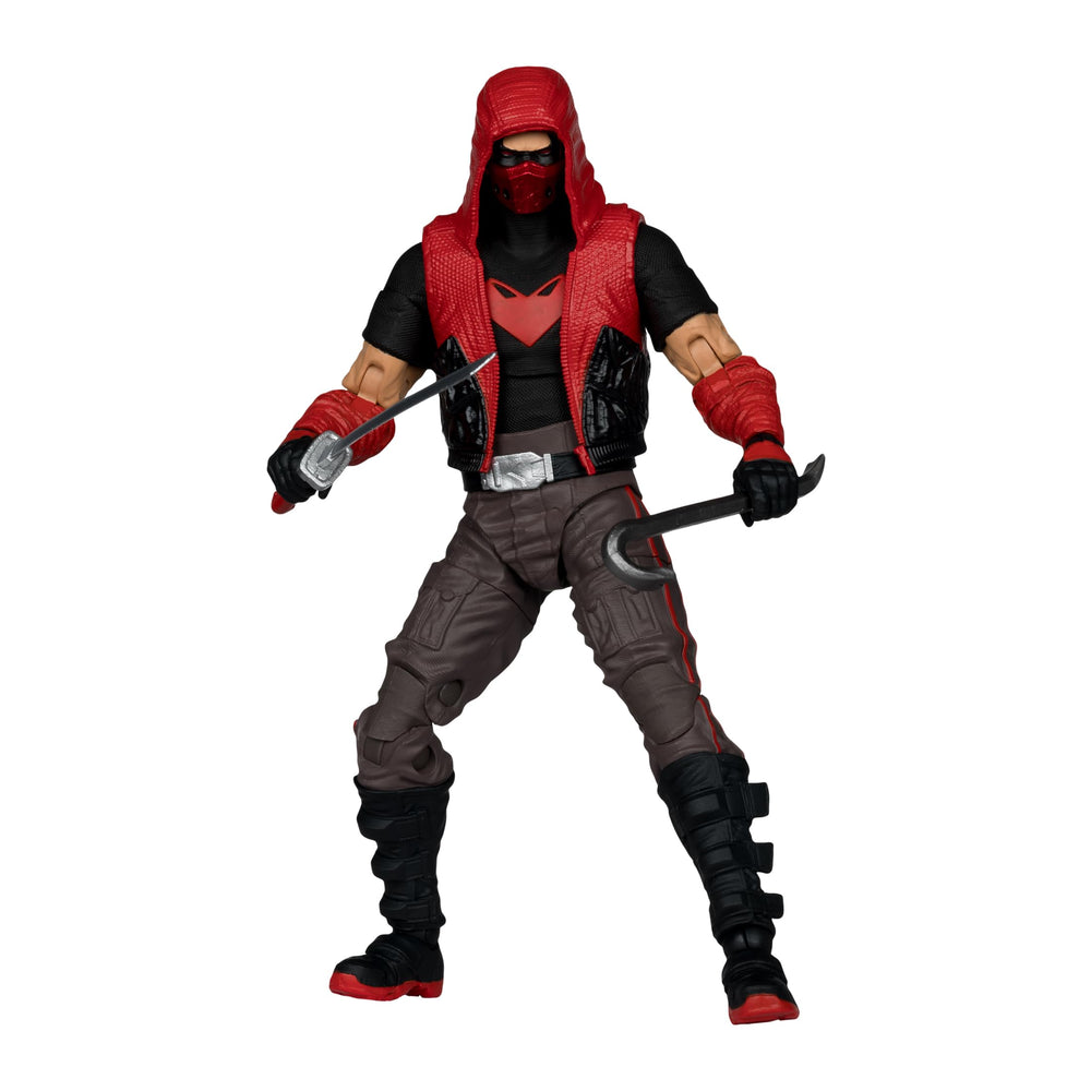 McFarlane Toys DC Multiverse Red Hood front view figure ideal for display.
