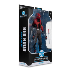 McFarlane Toys DC Multiverse Red Hood packaging image for collectors planning display.
