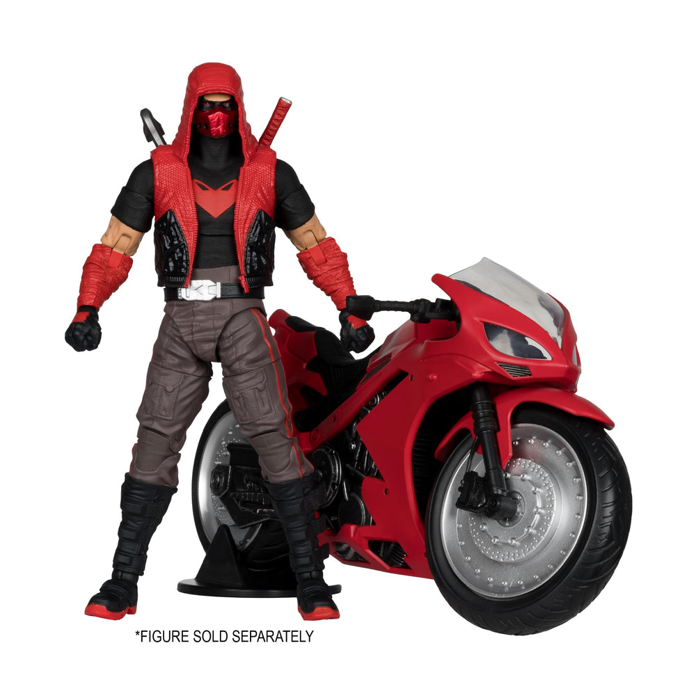 McFarlane Toys art card front features Red Hood character art.