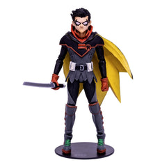 McFarlane Toys DC Multiverse Robin Infinite Frontier figure in dynamic front pose for display.